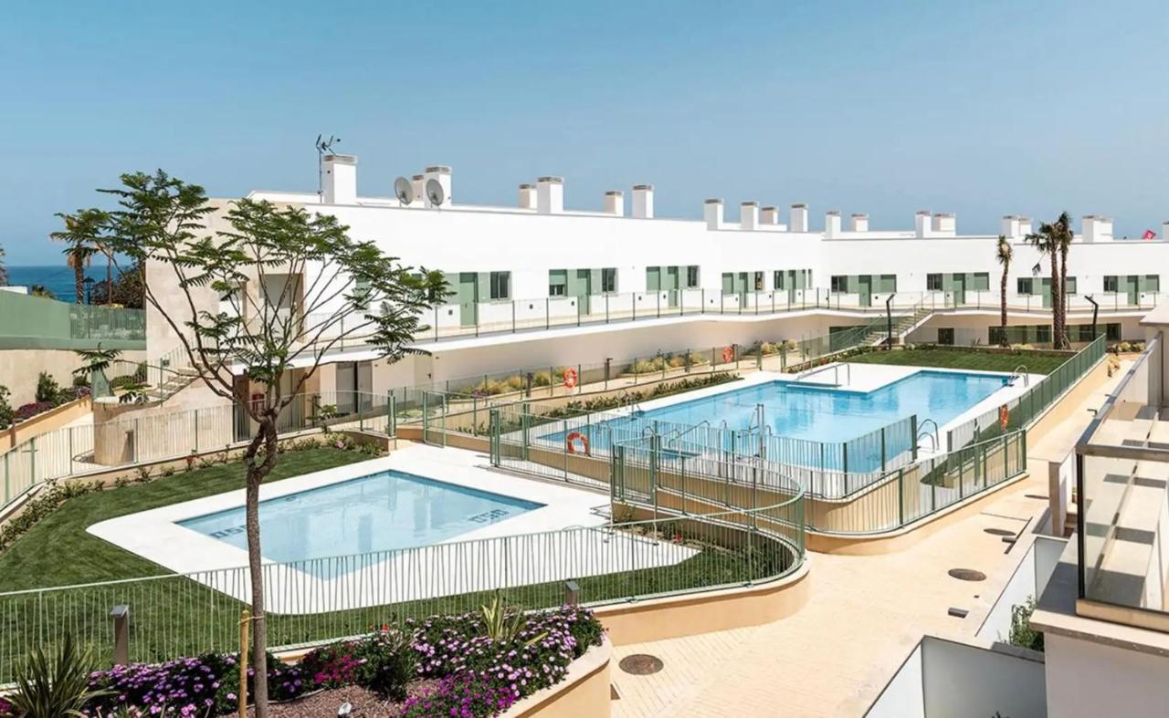 Ocean Apartament !! 1ª Linea Del Mar, Piscina, Parking, Wifi Mojacar Exterior photo